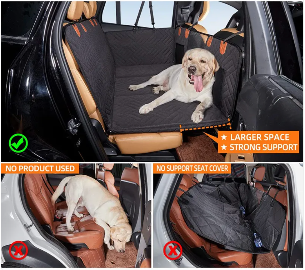 Waterproof Pet Car Seat Bed